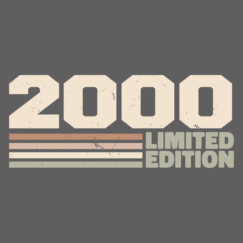 2000 2000 Limited Edition 2000 Jubiläumsgeschenk
