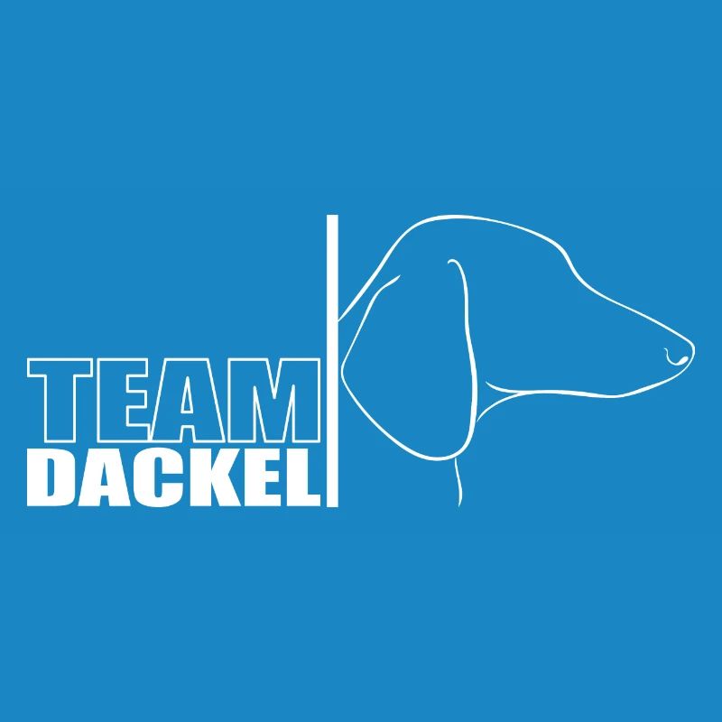 TEAM Dackel Hunde Hund Wilsigns