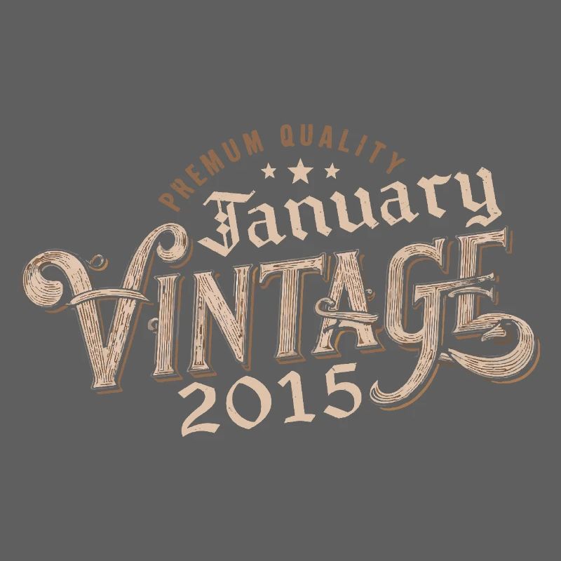 Janvier 2015 | 2015 Janvier Vintage Anniversaire