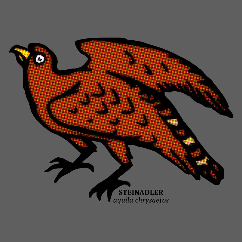 Golden Eagle Eagle Inn Mountains old illustration