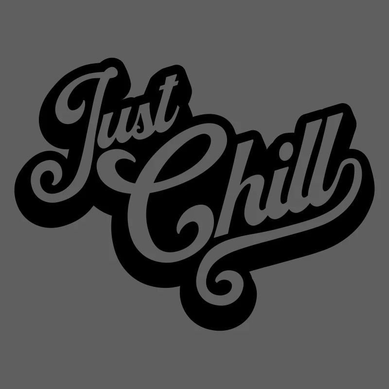 Just Chill Text Logo