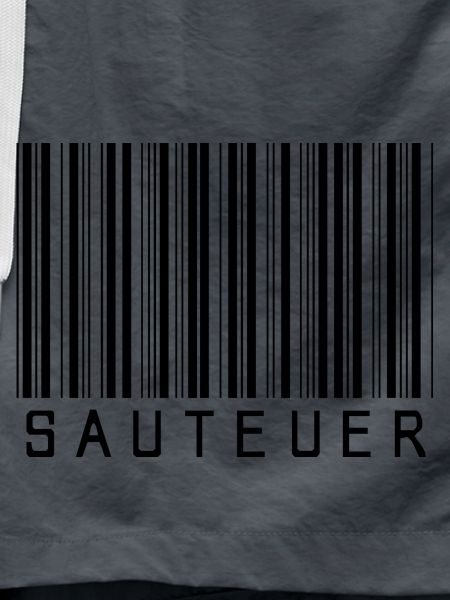 Strichcode "SAUTEUER" black/schwarz