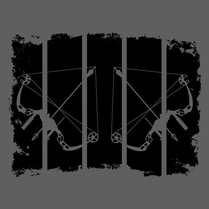 Archery Composite Bow Retro Stripes