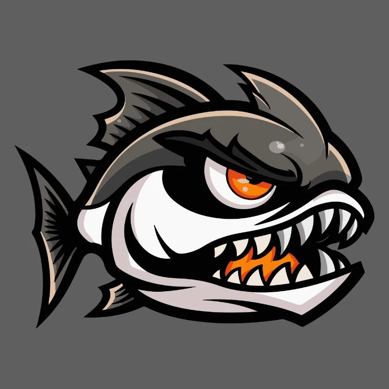 Bande dessinée Piranha Fish