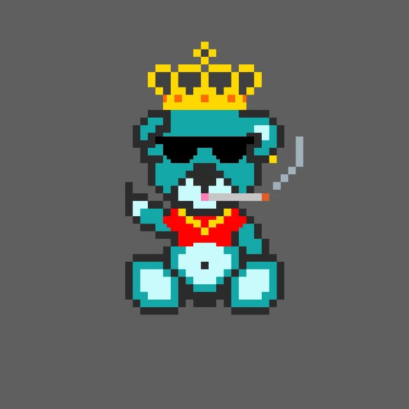 Pixel Bear King