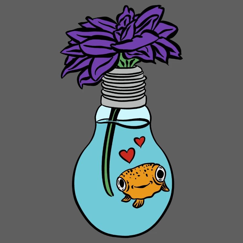 Poisson fleur