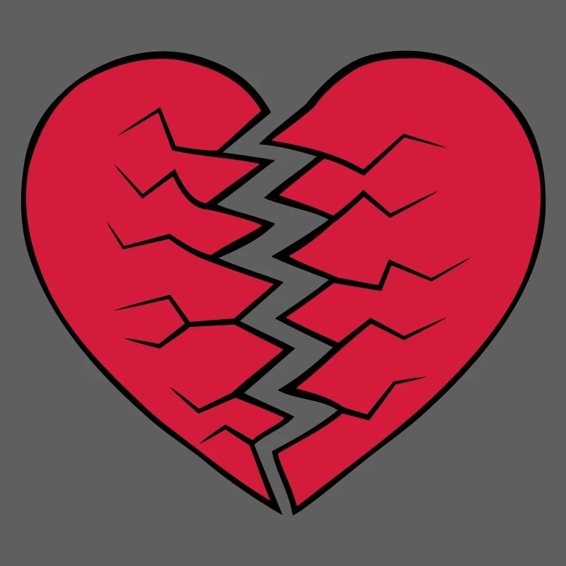 Heart broken design