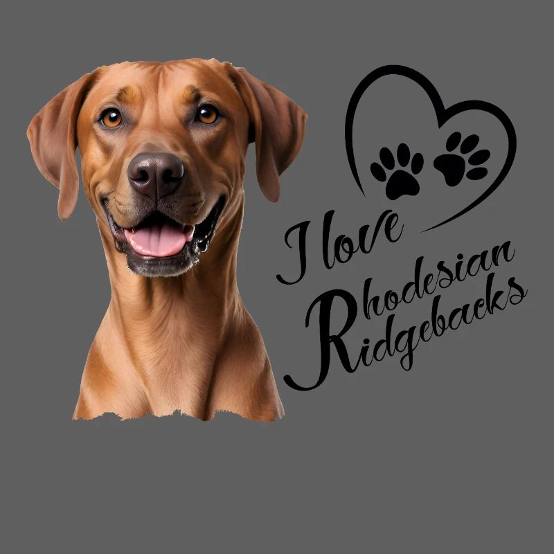 J’adore les Rhodesian Ridgebacks