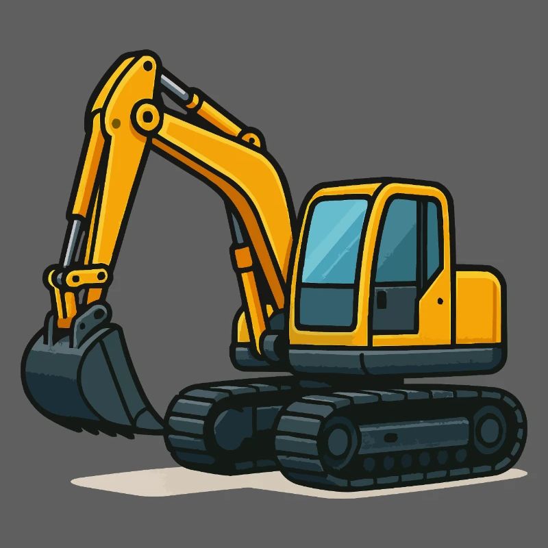 Excavator Comic