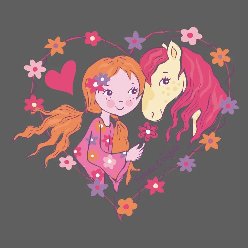 Fille de cheval