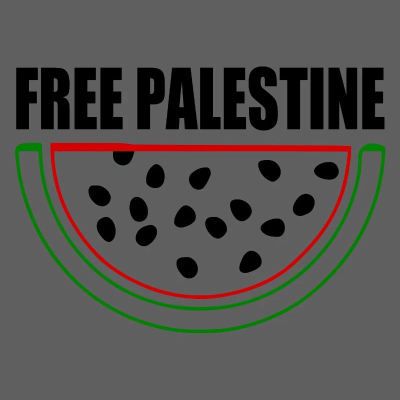 Free palestine Melon pastèque