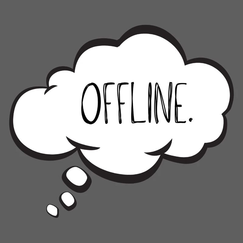 Time Out Statement Design Thought Bubble - OFFLINE