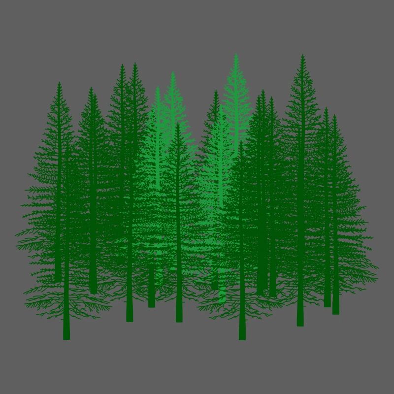 vert, forêt, forêts, forestier, chasseur, sapin, sapin, forêts