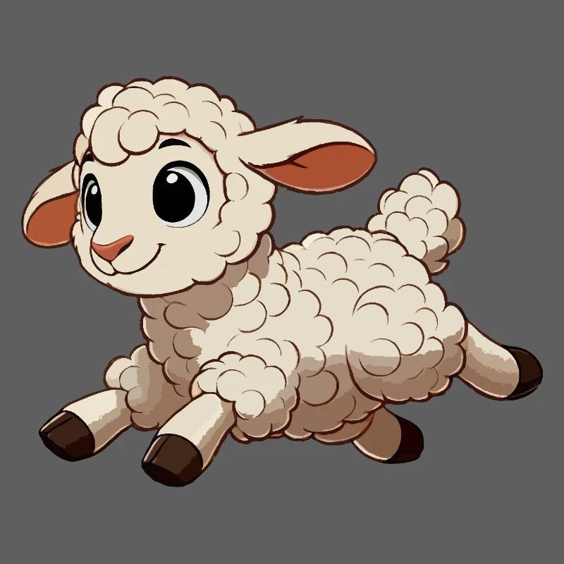 Lamb skips