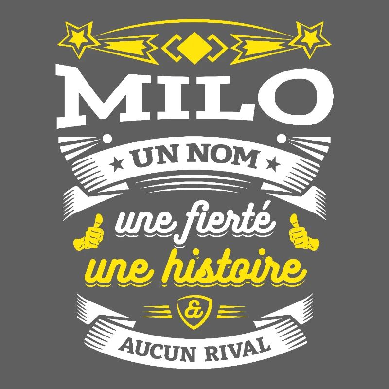 MILO UN NOM UNE FIERTÉ AUCUN RIVAL
