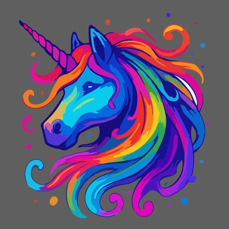 Regenbogen Einhorn