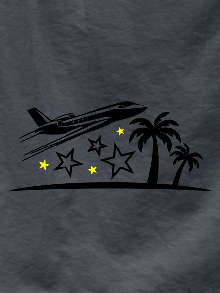 Vacation Airplane Beach