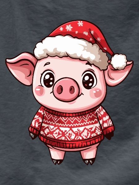 Pig Christmas Comic