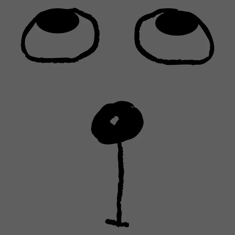 Drôle de visage de chat