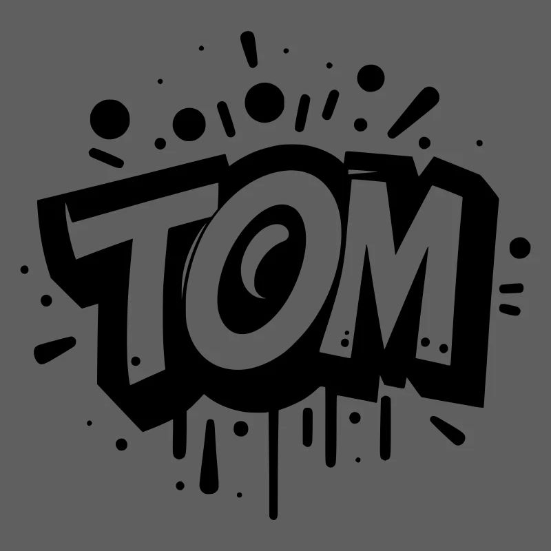Tom Name Vorname Graffiti