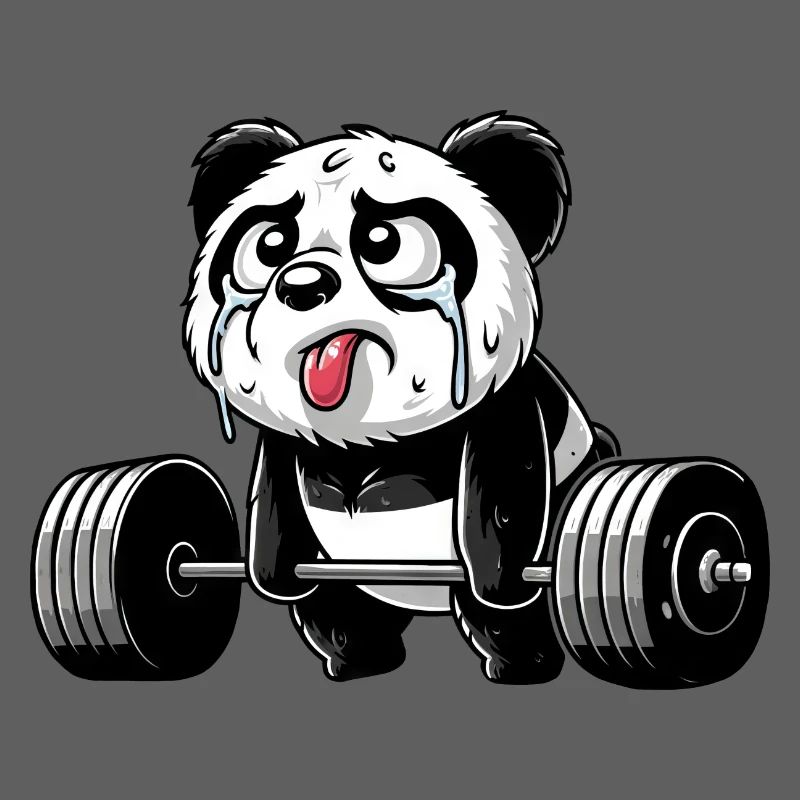 Panda Strength Training: Humorous