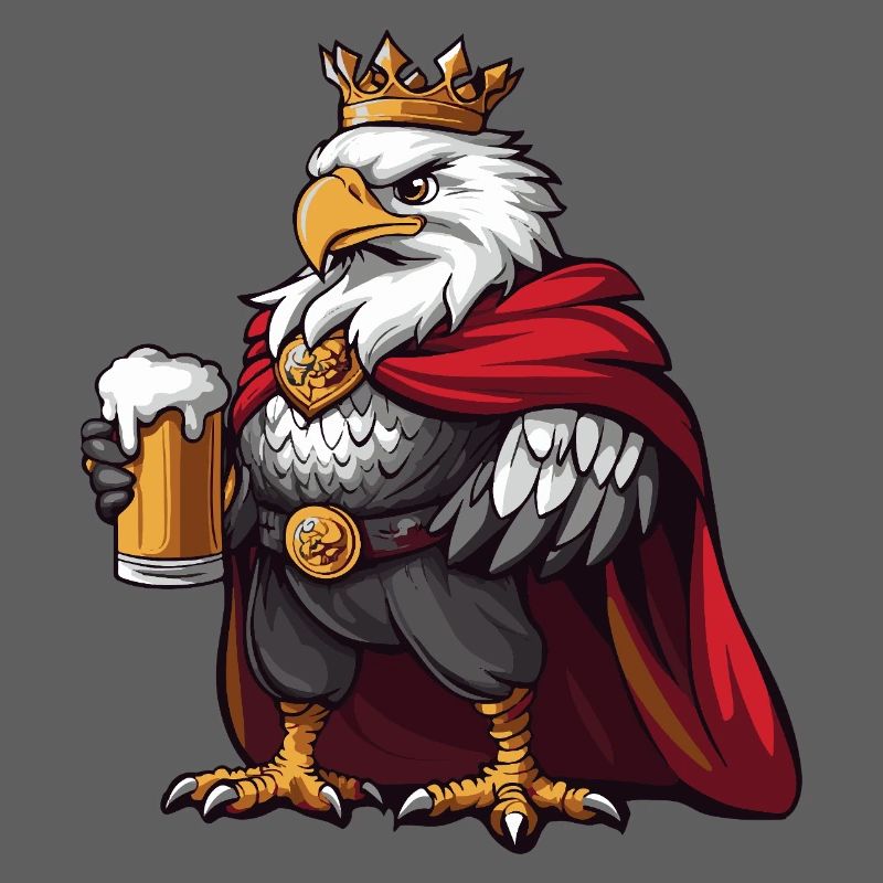 Bière Eagle Drôle
