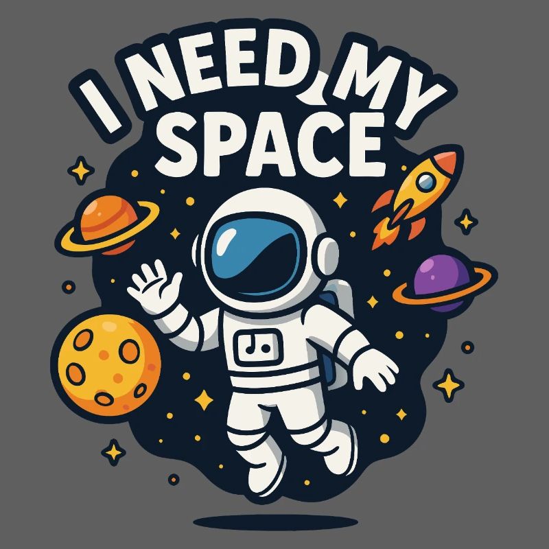 Astronaut "I need my space"