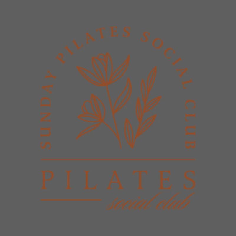 Pilates Club Studio Class Mädchen Boho-Ästhetik