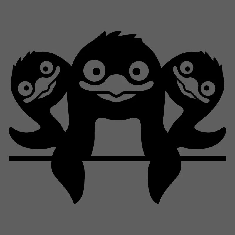 Drôles de pingouins 3 amis