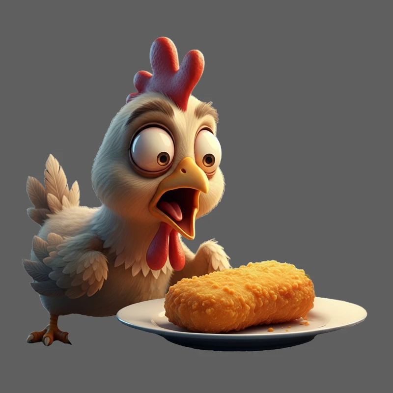 Poulet Mécontent