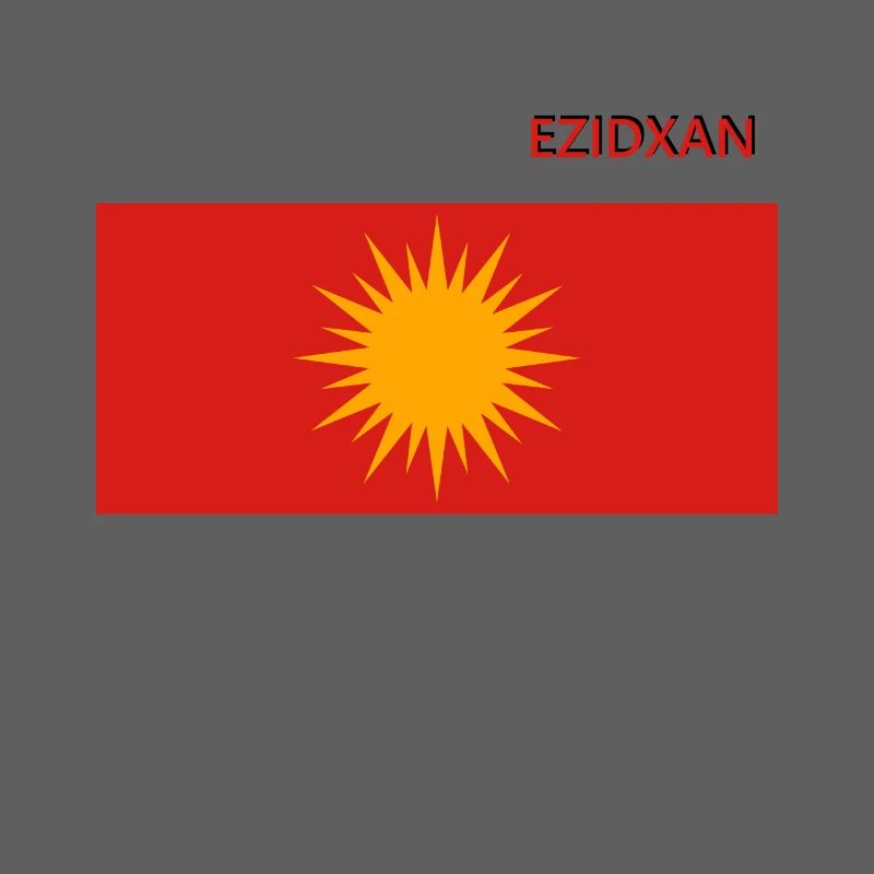 Drapeau ezidxan drapeau ezidi