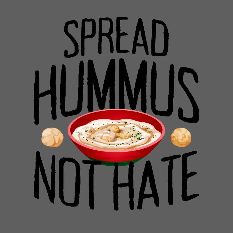 Spread Hummus Not Hate Vegan Gift For Vegans