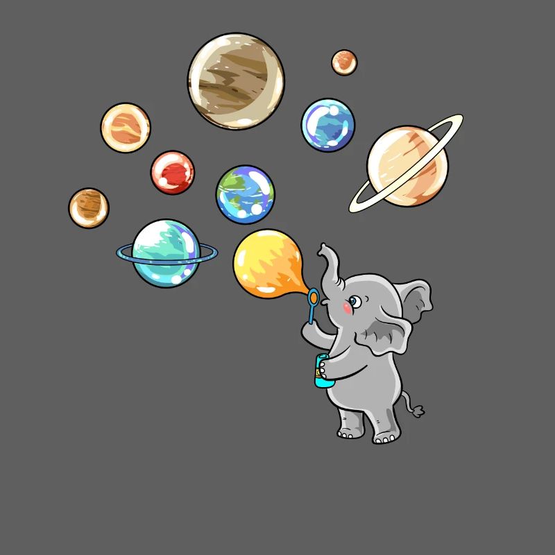 Solar System Planet Elephant Balloons