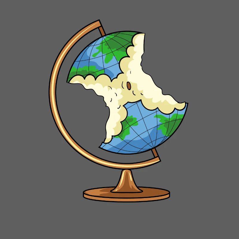 Globus Earth Apple Climate Protection Climate Change