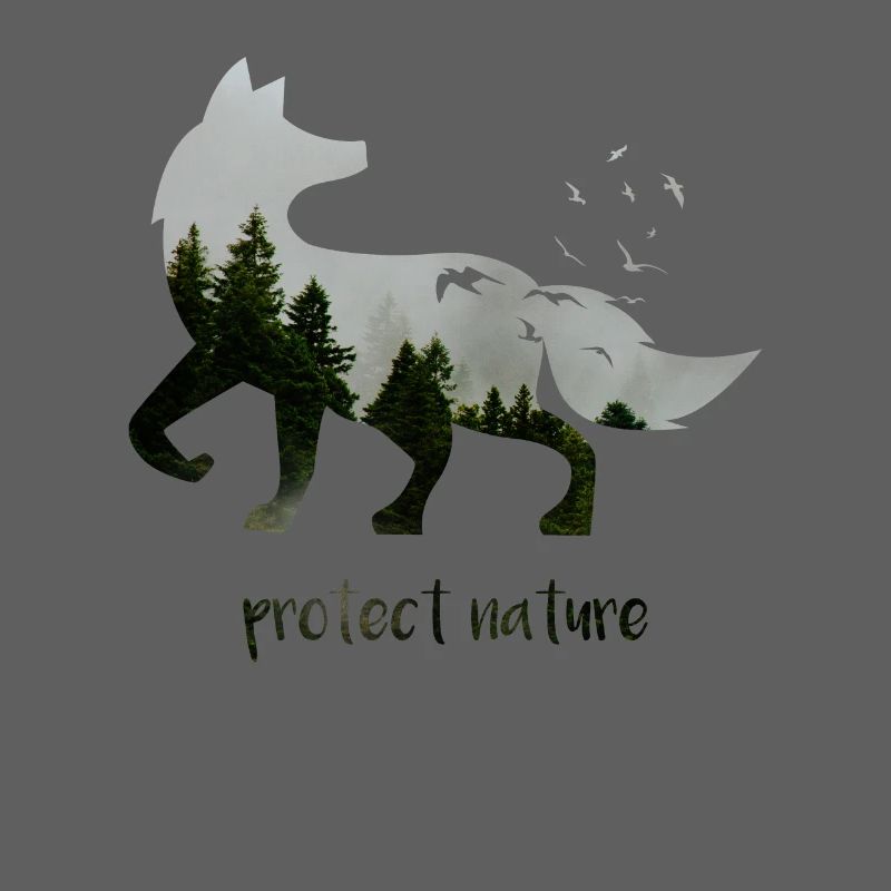 Conservation fox environment animal gift
