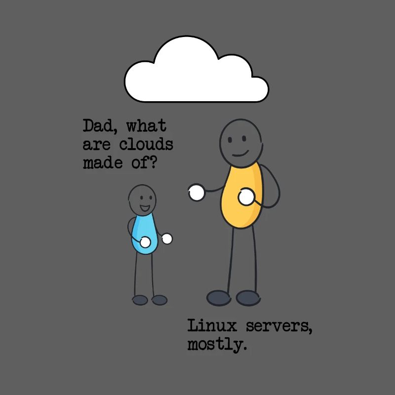 What are clouds made of? Linux servers mostly!