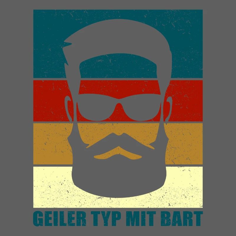 Bart Bärte Bartträger Vollbart Geschenk Hipster