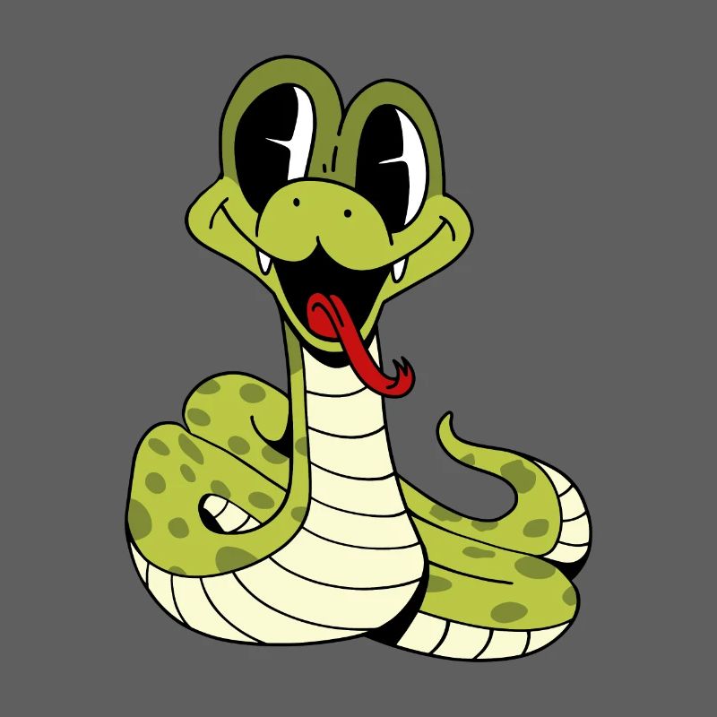 Cuddly cute snake
