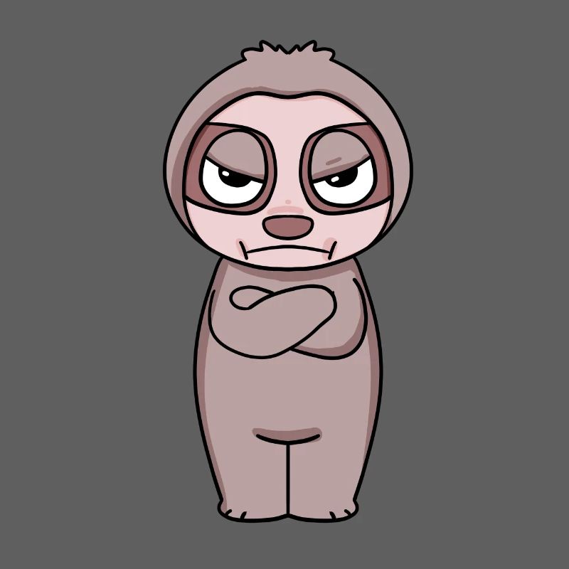 Sloth annoyed