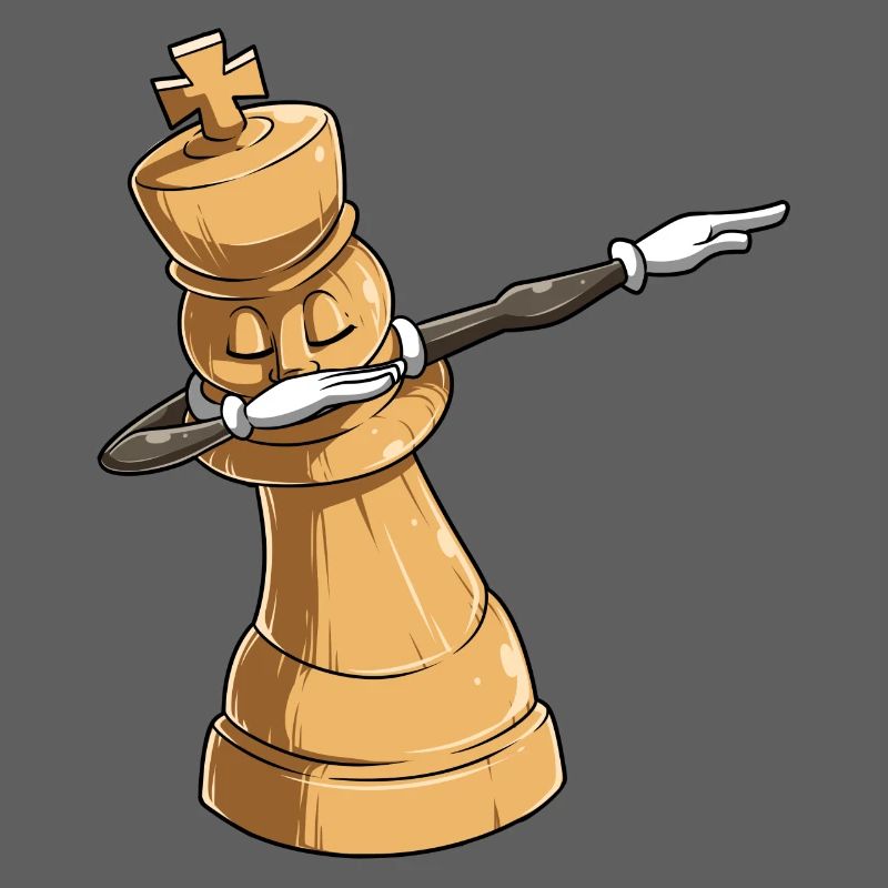 Le roi des échecs Dab Dabbing Danse