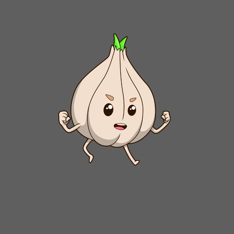 Comic Knoblauch