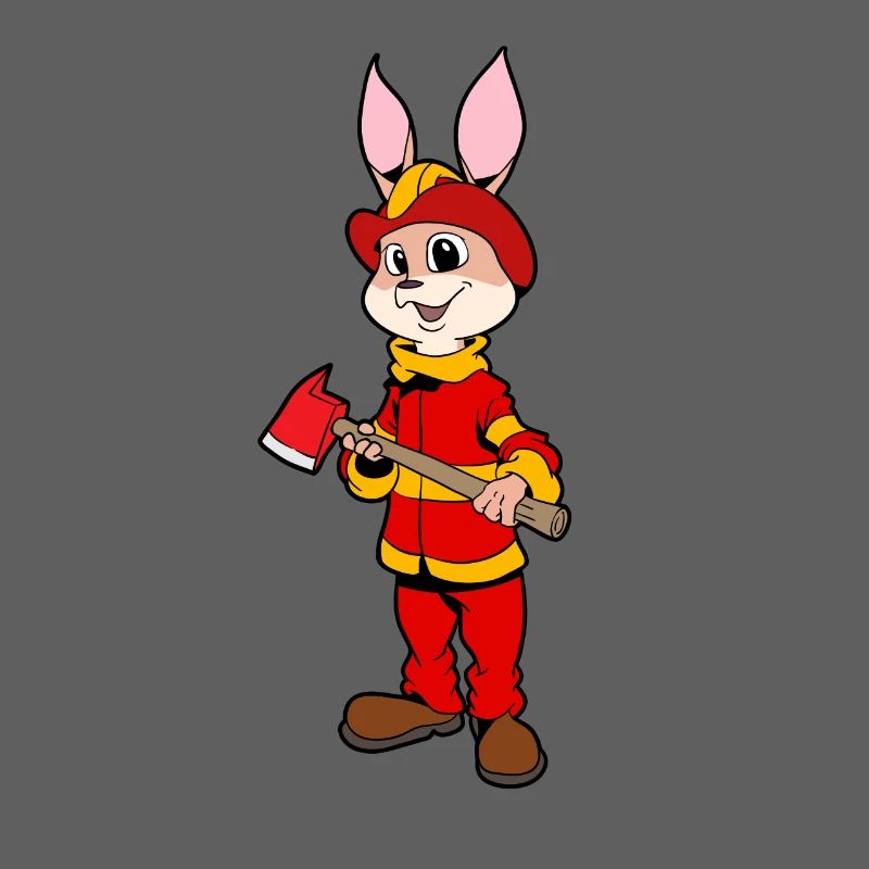 Lapin pompier
