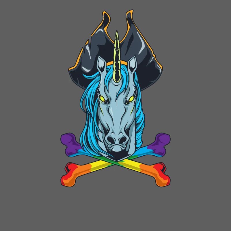 Rainbow Bones - Licorne Pirate