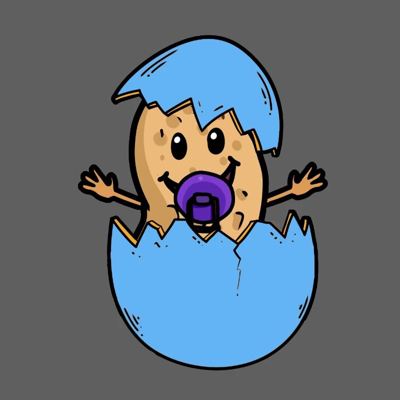 Peanut eggshell birth baby hatch egg