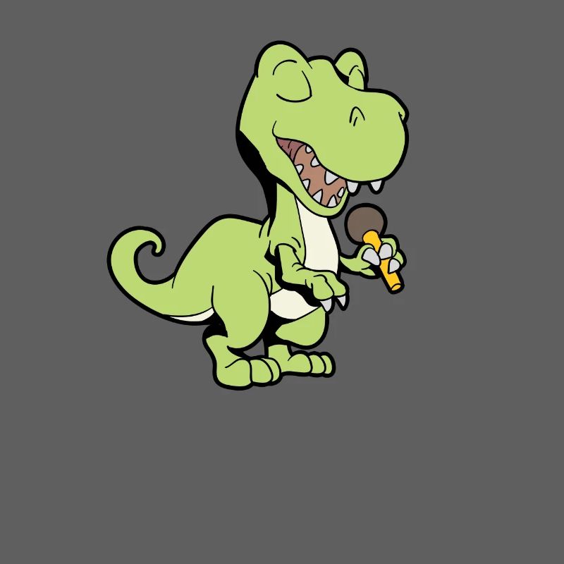 Chanter Dino avec Microphone - TREX