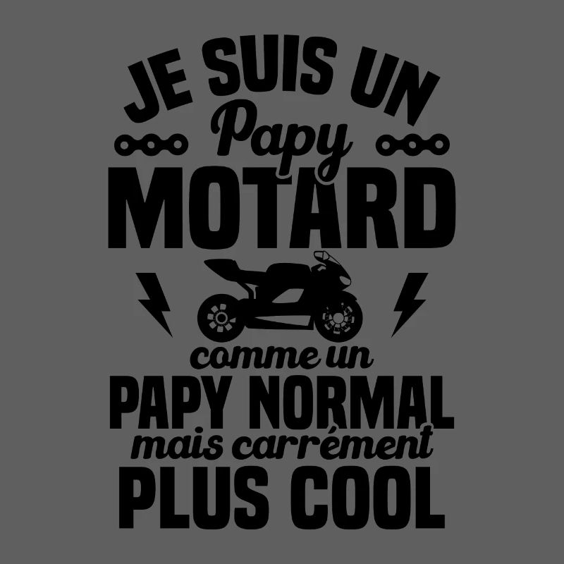 Un papy motard comme un papy Plus cool