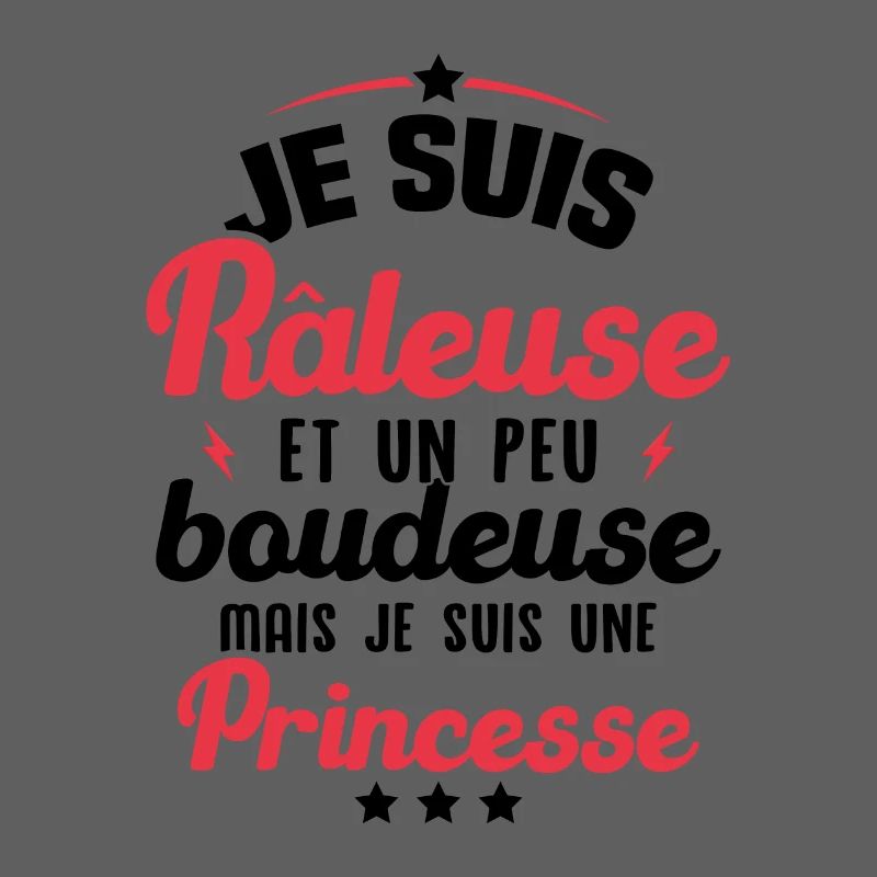 Un peu boudeuse mais je suis une princesse