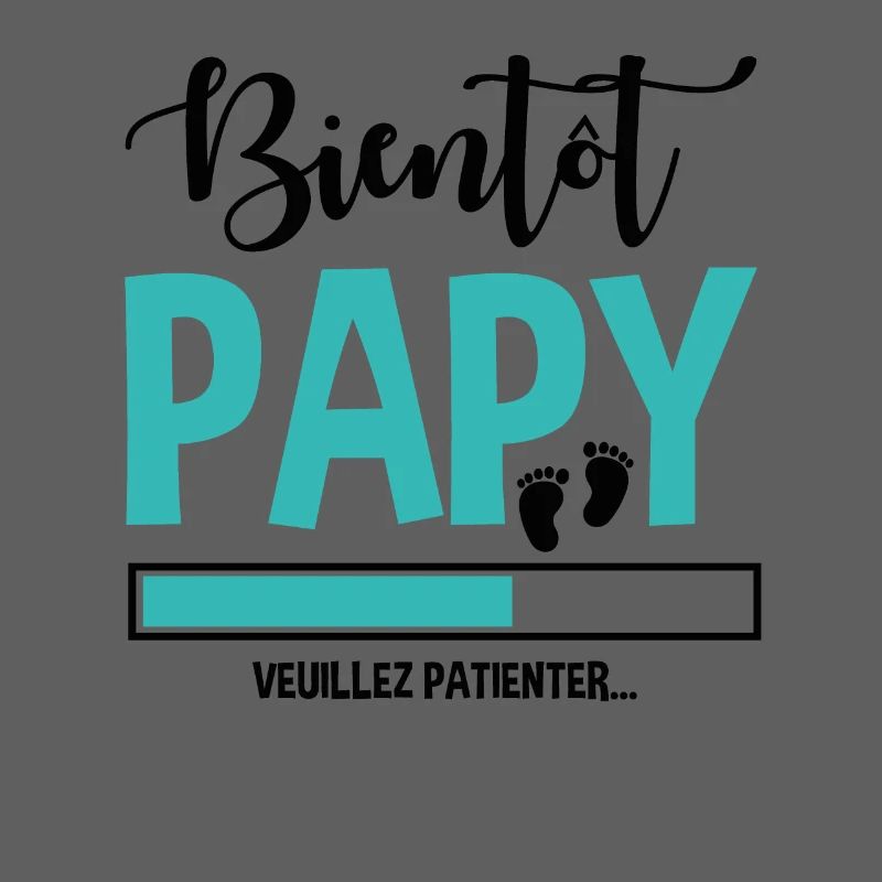 Bientôt Papy Idée Cadeau Citation Grossesse Papi