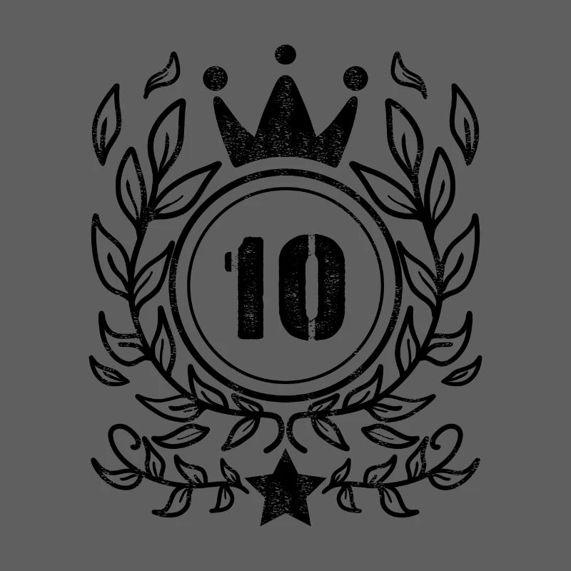 Couronne de 10 ans - 10 ans