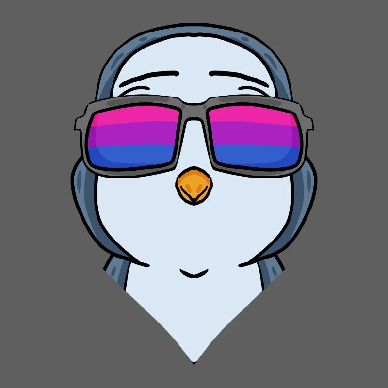 Bisexual Penguin Gift